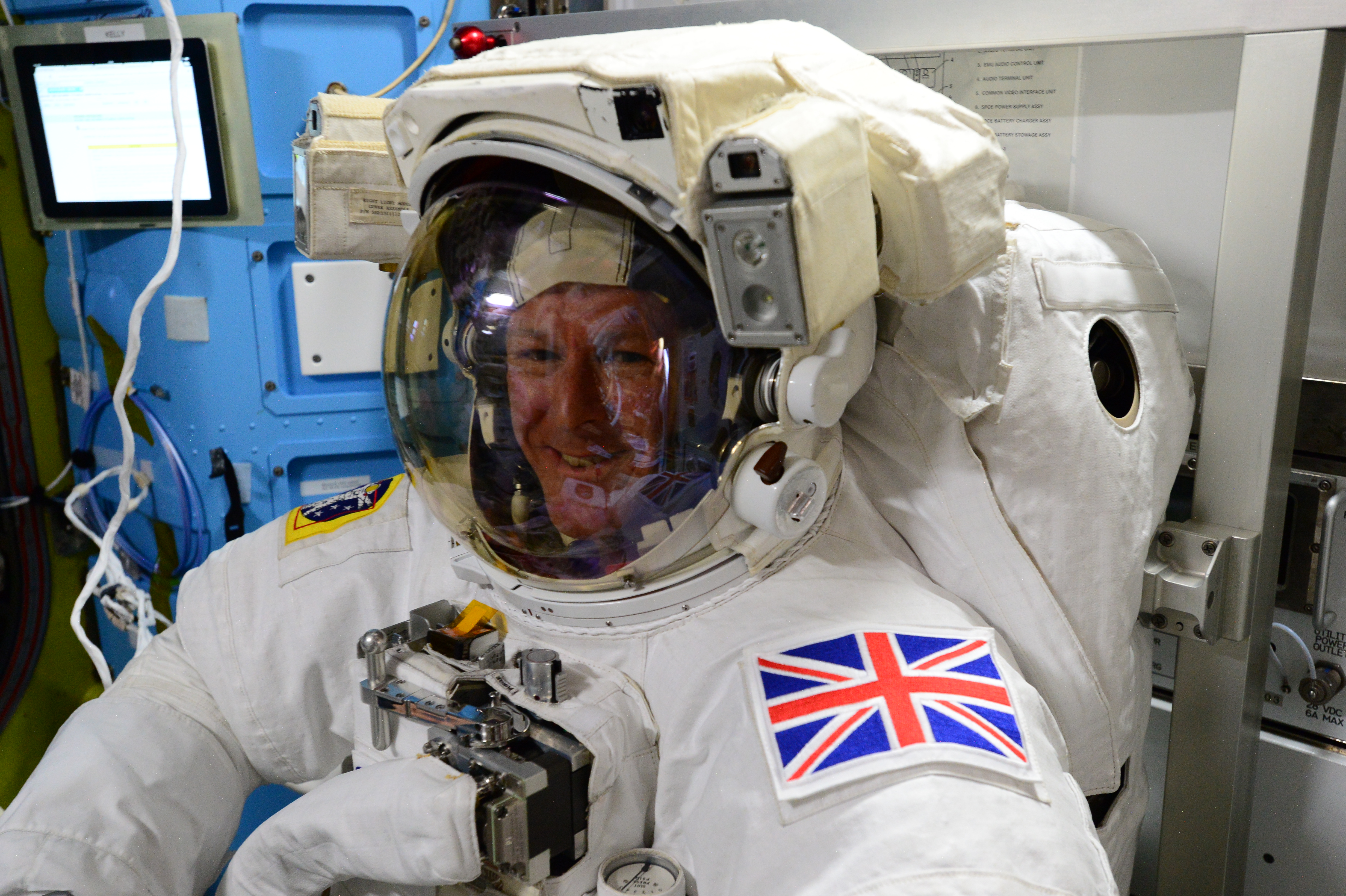 First British Space Station Astronaut Takes 'Electrifying' Spacewalk Today